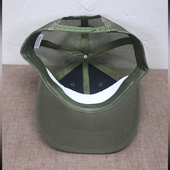 The Original Muck Boot Company Trucker Hat Green Mesh Back Snap Back - Picture 6 of 7